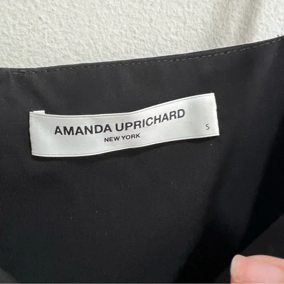 Amanda Uprichard Isabel Dress Black